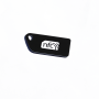 NFC Key Card NTAG213 Black with white logo