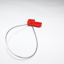 Red asset seal steel wire NFC sealing tag - NXP NTAG213